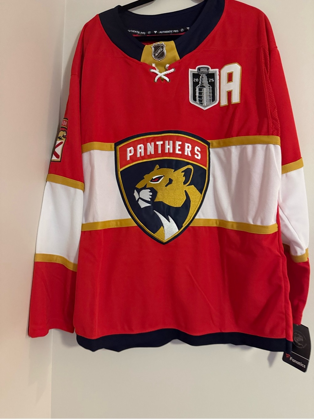 Florida Panthers Matthew Tkachuk finals Red Hockey Jersey